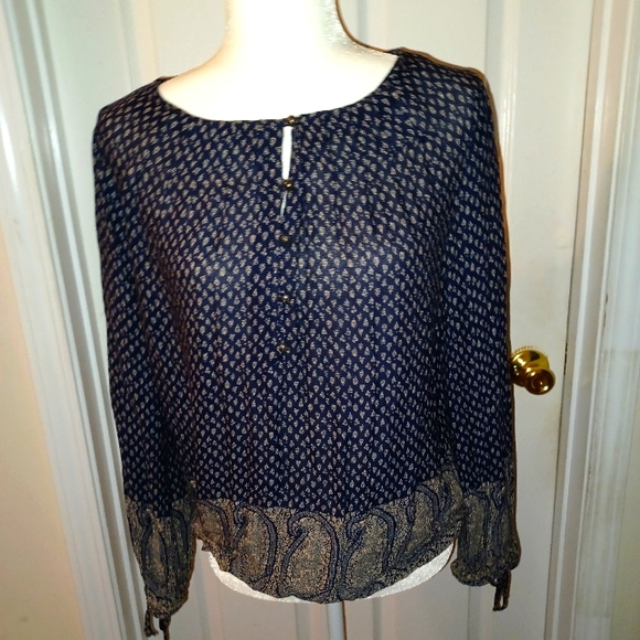 Lucky Brand Blouse - Picture 1 of 8